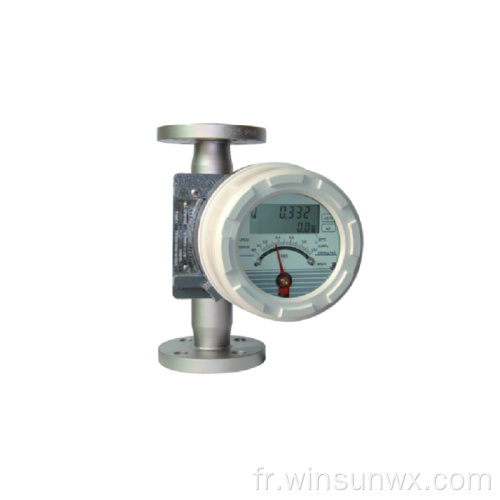 Flover de flotteur de tube métallique rotamètre